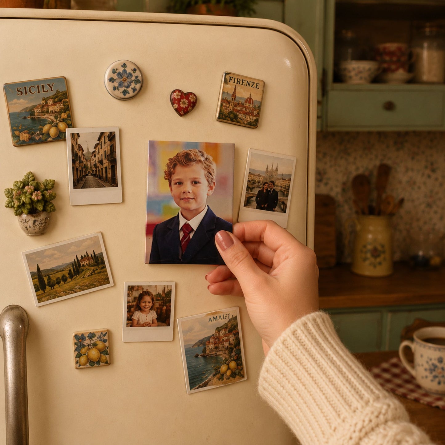 Personalizované fotomagnetky na chladničku | Obdĺžnikový  & Ručná výroba