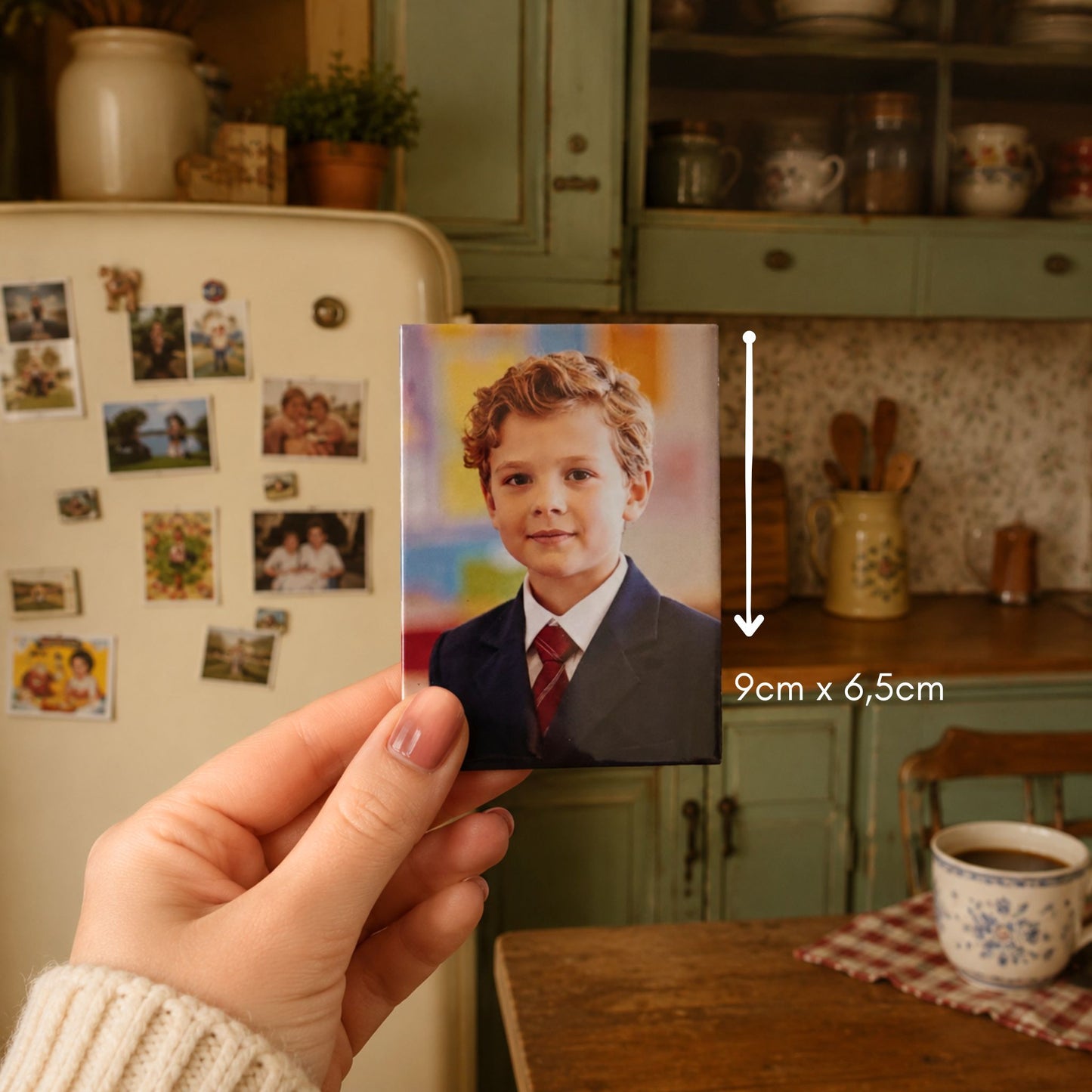 Personalizované fotomagnetky na chladničku | Obdĺžnikový  & Ručná výroba